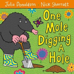 One Mole Digging A Hole Illustrated edition hind ja info | Väikelaste raamatud | kaup24.ee