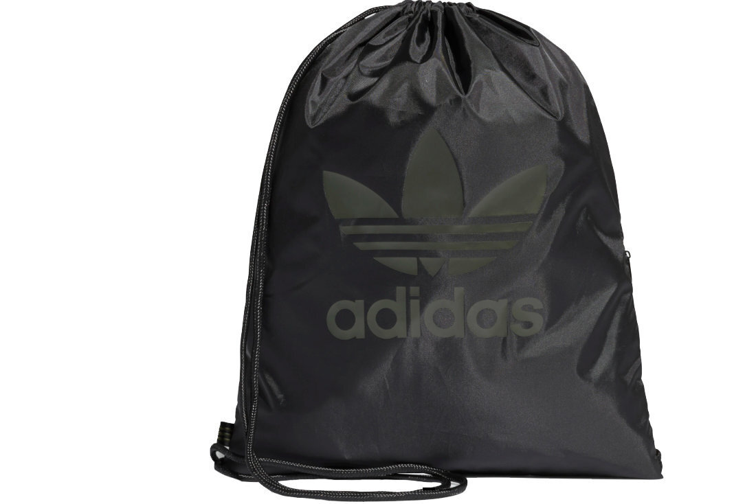 Spordirõivaste kott Adidas Trefoil Gym Sack DV2388, must hind ja info | Spordikotid, seljakotid | kaup24.ee