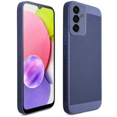 Moozy Samsung Galaxy A14 ümbris tuulutusdisainiga telefoni kaas VentiGuard Case, Sinine hind ja info | Telefoni kaaned, ümbrised | kaup24.ee