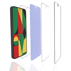 Kaitsev Karastatud klaas ekraanikaitse 4Tech 3D juhtumiga Samsung Galaxy S24 1 tk Kaitseklaas цена и информация | Защитные пленки для телефонов | kaup24.ee