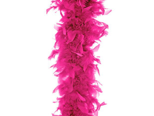 Боа из перьев, розовое, 180 см (1 коробка/ 50 шт) цена и информация | Карнавальные костюмы | kaup24.ee