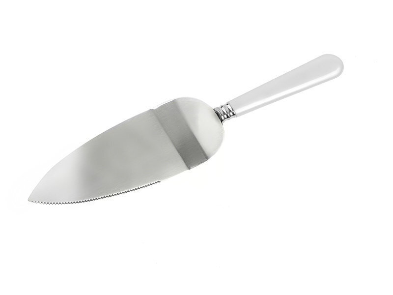 Tordi lõikamise komplekt: nuga 30,5 cm ja spaatel 24,5 cm (1 larp/48 pakki) (1 pakk/2 tk) цена и информация | Söögiriistad | kaup24.ee