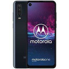 Motorola One Action, 128 Гб, Dual SIM, Denim Blue цена и информация | Мобильные телефоны | kaup24.ee