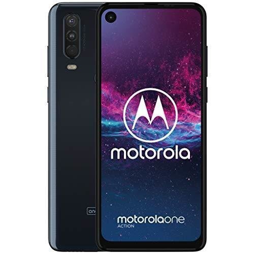 Motorola One Action, 128 GB, Dual SIM, Sinine hind ja info | Telefonid | kaup24.ee