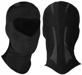 Balaclava koos salliga, Brugi, Z148, Must цена и информация | Мужские шарфы, шапки, перчатки | kaup24.ee