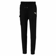 Täikasvanute püksid Puma Style Pants B Must Tumesinine Unisex hind ja info | Poiste püksid | kaup24.ee