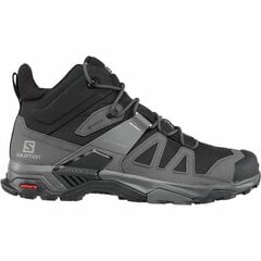 Matkasaapad Salomon X Ultra 4 Mid Gore Tex Must hind ja info | Meeste kingad, saapad | kaup24.ee