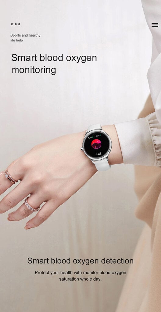 Nutikas käekell THOMS EleganceSync SLVR hind ja info | Nutikellad (smartwatch) | kaup24.ee