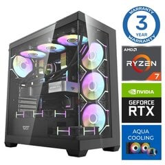 INTOP AQUA Ryzen 7 7700X 16GB DDR5 1TB SSD M.2 NVME RTX4070 SUPER 12GB no-OS hind ja info | Lauaarvutid | kaup24.ee