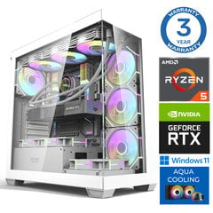 INTOP AQUA Ryzen 5 7600X 64GB DDR5 1TB SSD M.2 NVME+2TB RTX4070 SUPER 12GB WIN11 цена и информация | Стационарные компьютеры | kaup24.ee