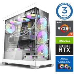 INTOP AQUA Ryzen 7 7700X 16GB DDR5 1TB SSD M.2 NVME RTX4070 SUPER 12GB no-OS hind ja info | Lauaarvutid | kaup24.ee