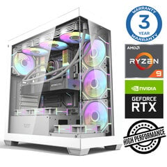 Intop Ryzen 9 5900X 32GB DDR5 1TB SSD M.2 NVME RTX4070 Super 12GB no-OS hind ja info | Lauaarvutid | kaup24.ee