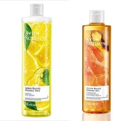 Avon dušigeelide komplekt Lemon Burst ja Juice Burst hind ja info | Dušigeelid, õlid | kaup24.ee