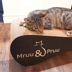 BIG Mruu&amp;Pruu CARDBOARD DRAP 70x23x24 см белый цена и информация | Когтеточки | kaup24.ee