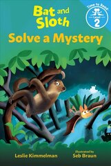 Bat and Sloth Solve a Mystery (Bat and Sloth: Time to Read, Level 2) hind ja info | Noortekirjandus | kaup24.ee