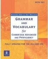 Grammar and Vocabulary for Cambridge Advanced (CAE) and Proficiency (CPE) with Answer Key цена и информация | Пособия по изучению иностранных языков | kaup24.ee