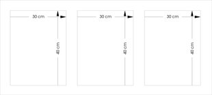 3 plakati komplekt Seinapildid köögi jaoks Köögitaimede plakatid 3x30x40 hind ja info | Seinapildid | kaup24.ee