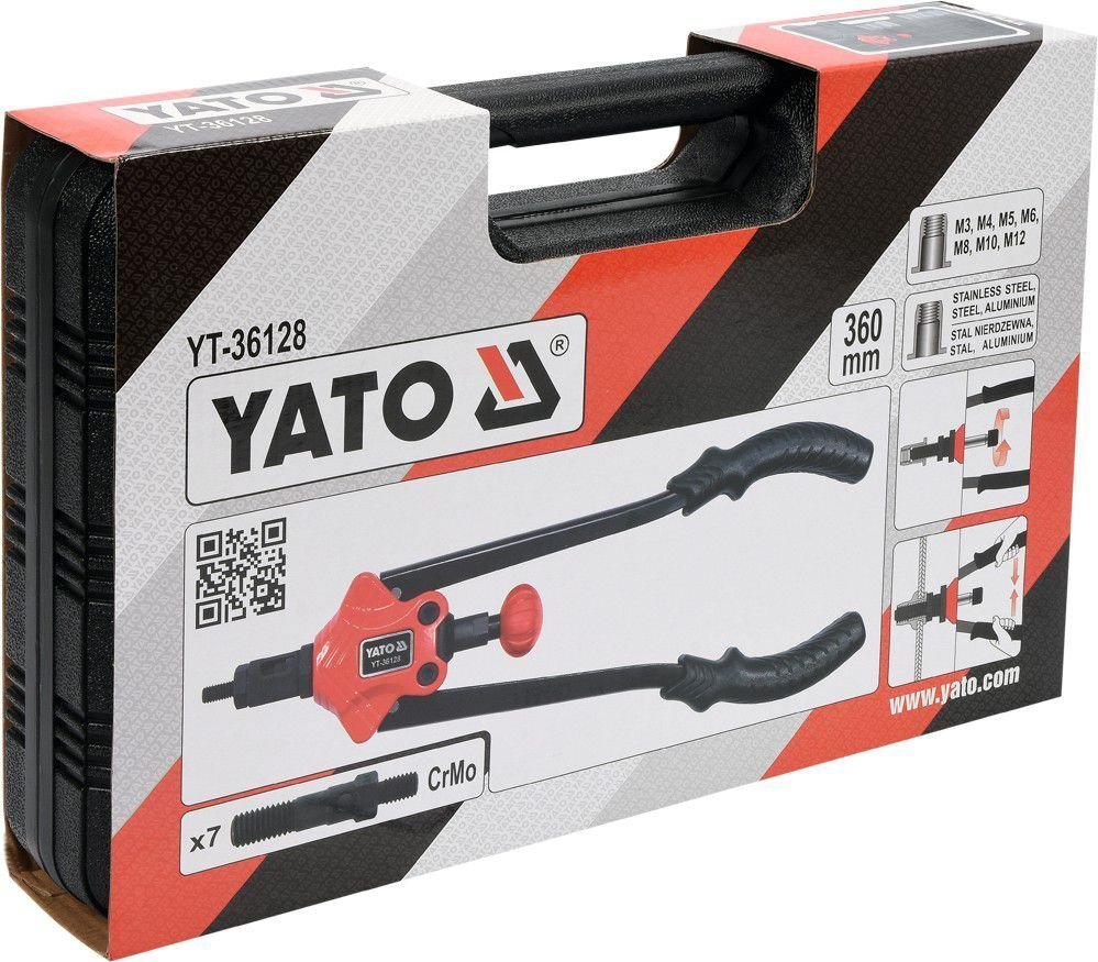 Mutterneeditangid Yato 360mm (YT-36128) цена и информация | Käsitööriistad | kaup24.ee