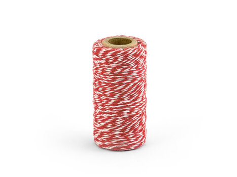 Dekoratiivne nöör Red 50 m (1 tk / 50 m) hind ja info | Kingituste pakendid | kaup24.ee