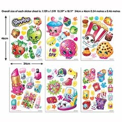 Kleebised Shopkins цена и информация | Декоративные наклейки | kaup24.ee