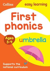 First Phonics Ages 3-4: Ideal for Home Learning hind ja info | Noortekirjandus | kaup24.ee