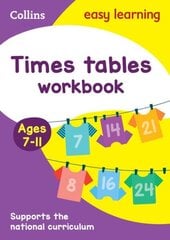 Times Tables Workbook Ages 7-11: Ideal for Home Learning цена и информация | Книги для подростков и молодежи | kaup24.ee