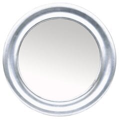 Зеркало, 82x82 см, серебряное цена и информация | Зеркала | kaup24.ee