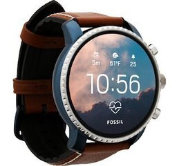 Fossil Gen 4 Explorist HR FTW4016 Tan Leather цена и информация | Смарт-часы (smartwatch) | kaup24.ee