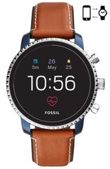 Fossil Gen 4 Explorist HR FTW4016 Tan Leather цена и информация | Смарт-часы (smartwatch) | kaup24.ee