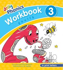 Jolly Phonics Workbook 3: in Print Letters (American English edition) цена и информация | Книги для подростков и молодежи | kaup24.ee