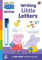 Learn with Peppa: Writing Little Letters: Wipe-Clean Activity Book hind ja info | Noortekirjandus | kaup24.ee