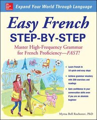 Easy French Step-by-Step цена и информация | Пособия по изучению иностранных языков | kaup24.ee