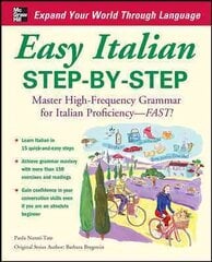 Easy Italian Step-by-Step цена и информация | Пособия по изучению иностранных языков | kaup24.ee