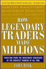 How Legendary Traders Made Millions цена и информация | Самоучители | kaup24.ee