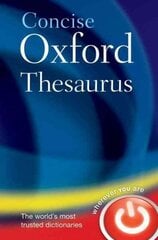 Concise Oxford Thesaurus 3rd Revised edition hind ja info | Võõrkeele õppematerjalid | kaup24.ee