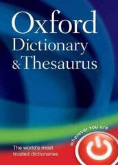 Oxford Dictionary and Thesaurus 2nd Revised edition hind ja info | Võõrkeele õppematerjalid | kaup24.ee