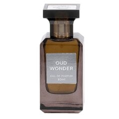 Парфюмированная вода Fragrance World Oud Wonder EDP для женщин/мужчин, 80 мл цена и информация | Женские духи | kaup24.ee