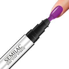 SEMILAC Üheastmeline Hübriidlakk Marker S760 Hyacinth Violet 3ml hind ja info | Küünelakid, küünetugevdajad | kaup24.ee