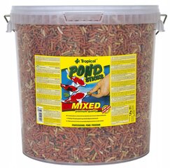 Kalatoit Tropical pond sticks mixed 21 l - 1,6 kg цена и информация | Корм для живой рыбы | kaup24.ee