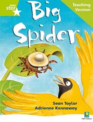 Rigby Star Phonic Guided Reading Green Level: Big Spider Teaching Version hind ja info | Noortekirjandus | kaup24.ee