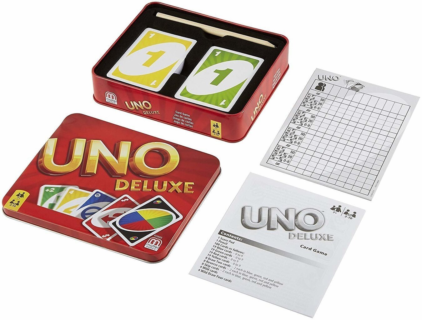Kaardid UNO Deluxe, K0888 цена и информация | Lauamängud ja mõistatused | kaup24.ee