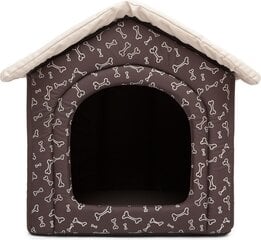 Лежак-конура Hobbydog R2 кости, 44x38x45 см, коричневый цена и информация | Лежаки, домики | kaup24.ee