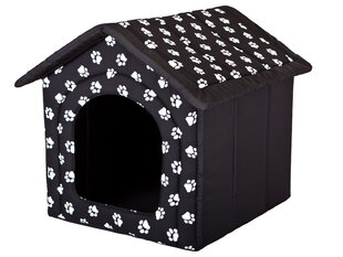 Maja-pesa Hobbydog R4 käpad, 60x55x60 cm, must цена и информация | Лежаки, домики | kaup24.ee