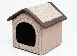 Maja-pesa Hobbydog R4 kondid, 60x55x60 cm, beež цена и информация | Лежаки, домики | kaup24.ee