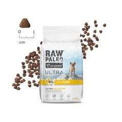 Raw Paleo Ultra Turkey Mini Puppy для щенков мелких пород с индейкой, 750 гр цена и информация | Сухой корм для собак | kaup24.ee