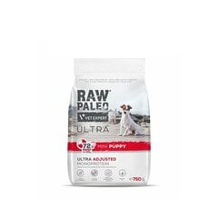 Raw Paleo Ultra для щенков мелких пород с говядиной, 750 гр цена и информация | Сухой корм для собак | kaup24.ee