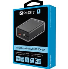 Sandberg 420-95 20000 мАч цена и информация | Зарядные устройства Power bank | kaup24.ee