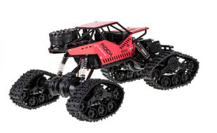 Rock Crawler 4x4 LHC012 2in1 raadio teel juhitav auto, punane hind ja info | Poiste mänguasjad | kaup24.ee