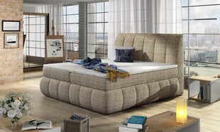 Кровать, Vincenzo, 140x200 см, коричневая цена и информация | Кровати | kaup24.ee