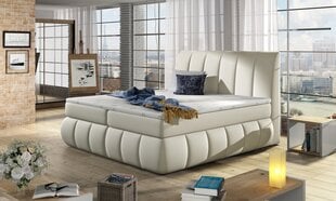 Кровать Vincenzo, 140х200 см, светло-кремовая цена и информация | Кровати | kaup24.ee